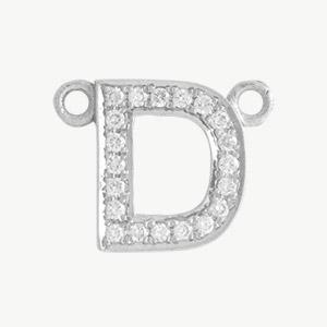 White Gold, White Diamond Letter - Image 33