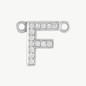 White Gold, White Diamond Letter - Image 35
