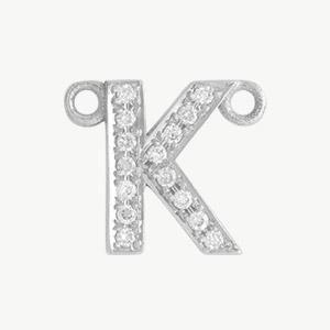 White Gold, White Diamond Letter - Image 40