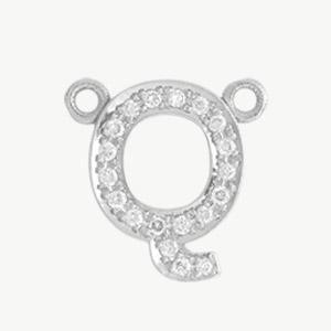 White Gold, White Diamond Letter - Image 46