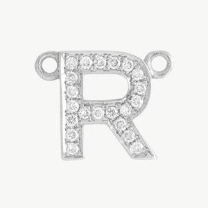 White Gold, White Diamond Letter - Image 47