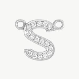 White Gold, White Diamond Letter - Image 48
