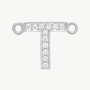 White Gold, White Diamond Letter - Image 49