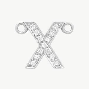 White Gold, White Diamond Letter - Image 53