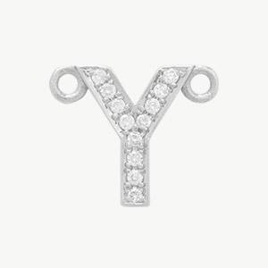 White Gold, White Diamond Letter - Image 54