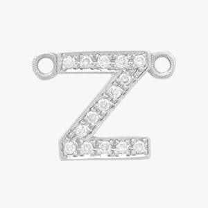 White Gold, White Diamond Letter - Image 55