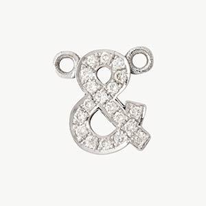 White Gold, White Diamond Letter - Image 56