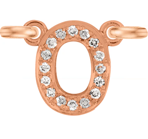 Rose Gold, White Diamond Number - Image 12