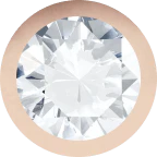 Rose Gold, White Diamond Number - Image 2