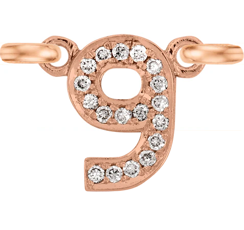 Rose Gold, White Diamond Number - Image 21