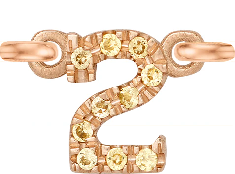 Rose Gold, Yellow Sapphire Number - Image 5