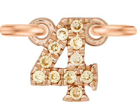 Rose Gold, Yellow Sapphire Number - Image 7