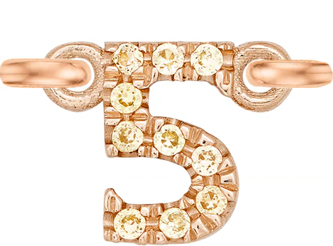 Rose Gold, Yellow Sapphire Number - Image 8