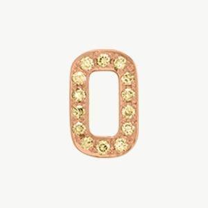 Rose Gold, Yellow Sapphire Number Bead - Image 13