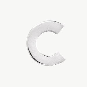 White Gold, Letter Bead - Image 31