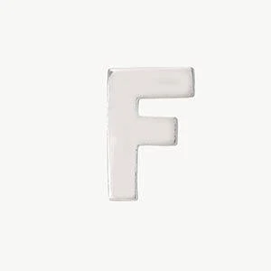 White Gold, Letter Bead - Image 34