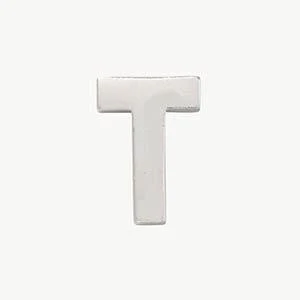 White Gold, Letter Bead - Image 48