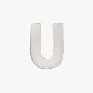 White Gold, Letter Bead - Image 49
