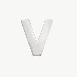 White Gold, Letter Bead - Image 50