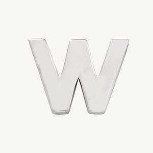White Gold, Letter Bead - Image 51
