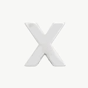 White Gold, Letter Bead - Image 52