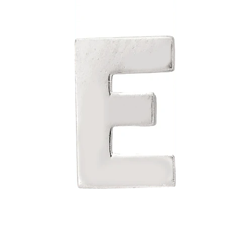 White Gold, Letter Bead - Image 7