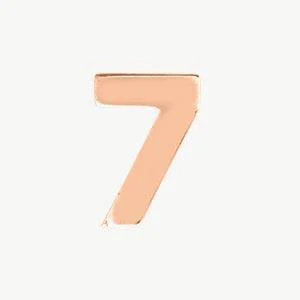 Rose Gold, Number Bead - Image 20