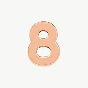Rose Gold, Number Bead - Image 21