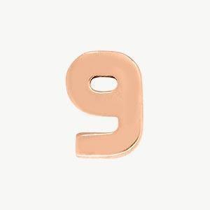 Rose Gold, Number Bead - Image 22