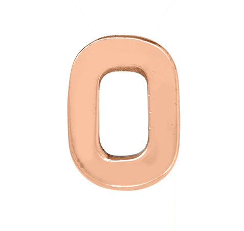 Rose Gold, Number Bead - Image 3
