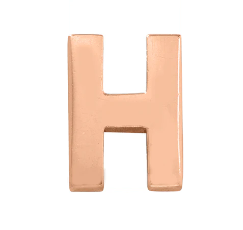 Rose Gold, Letter Bead - Image 10