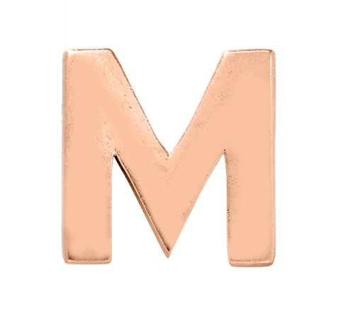 Rose Gold, Letter Bead - Image 15