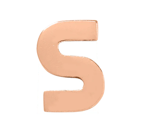 Rose Gold, Letter Bead - Image 21