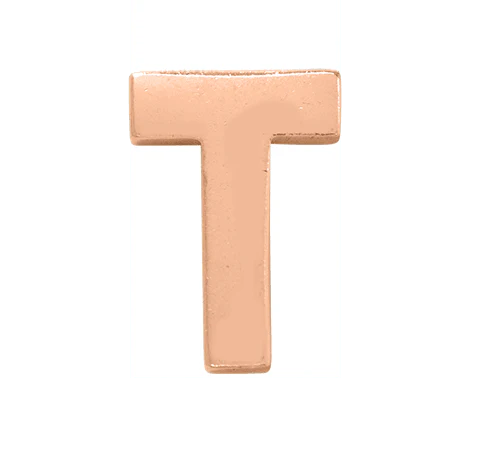 Rose Gold, Letter Bead - Image 22