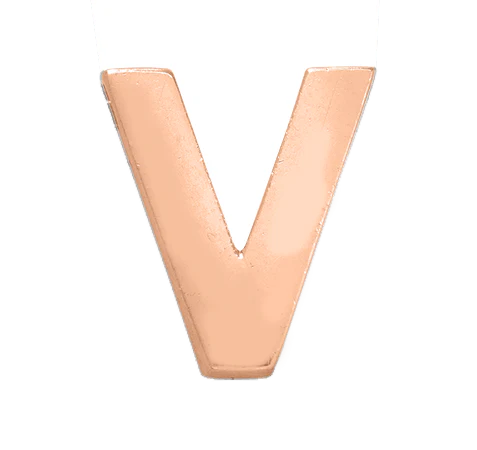 Rose Gold, Letter Bead - Image 24