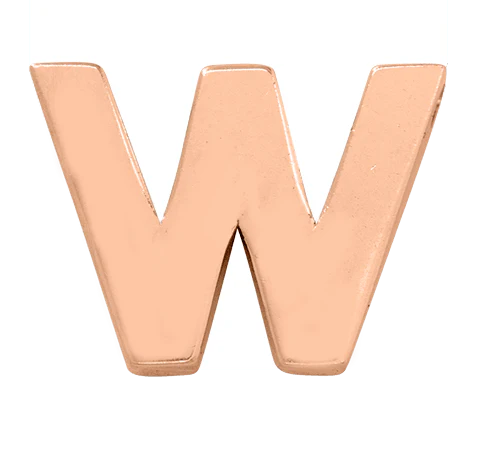 Rose Gold, Letter Bead - Image 25