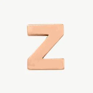 Rose Gold, Letter Bead - Image 54