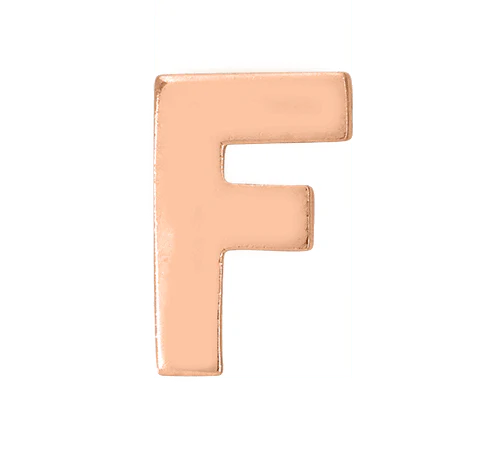 Rose Gold, Letter Bead - Image 8