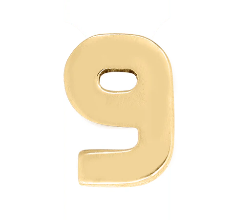 Yellow Gold, Number Bead - Image 12