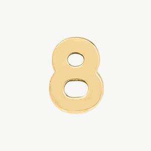 Yellow Gold, Number Bead - Image 21