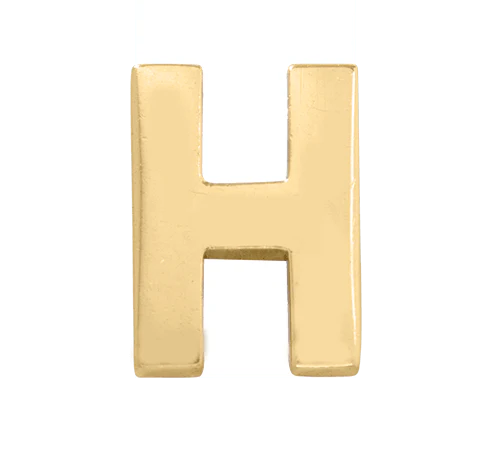 Yellow Gold, Letter Bead - Image 10