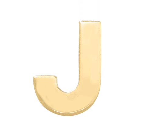 Yellow Gold, Letter Bead - Image 12