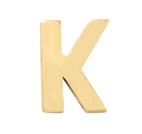 Yellow Gold, Letter Bead - Image 13