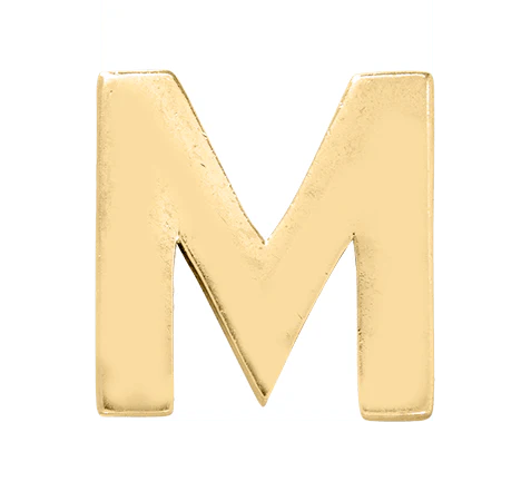 Yellow Gold, Letter Bead - Image 15