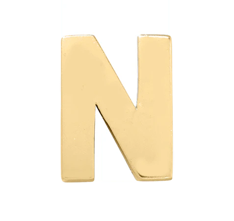 Yellow Gold, Letter Bead - Image 16