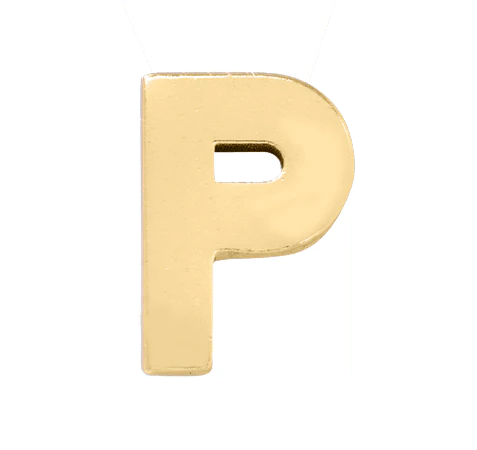 Yellow Gold, Letter Bead - Image 18