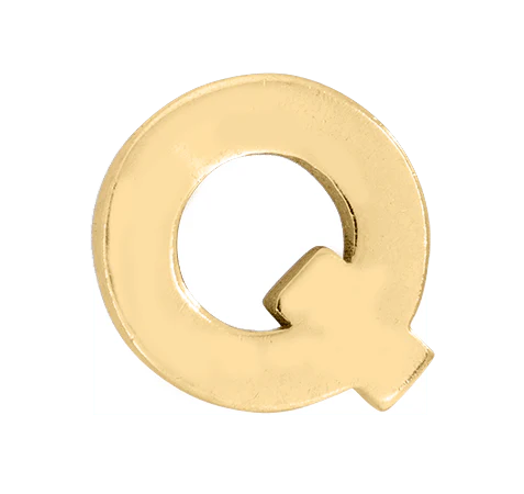 Yellow Gold, Letter Bead - Image 19