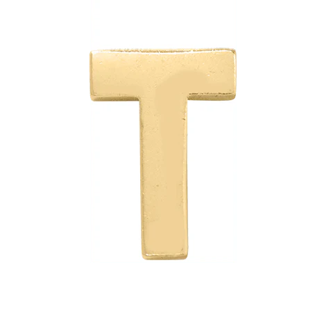 Yellow Gold, Letter Bead - Image 22