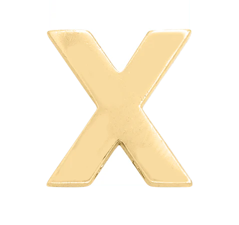 Yellow Gold, Letter Bead - Image 26
