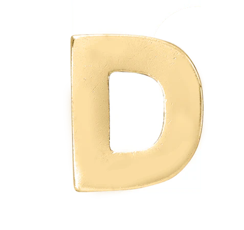 Yellow Gold, Letter Bead - Image 6